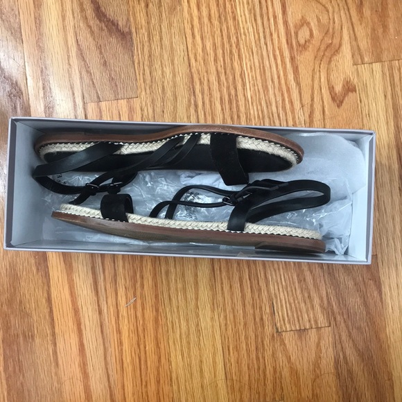 Botkier Casual Strapped Black Sandals - Picture 3 of 3